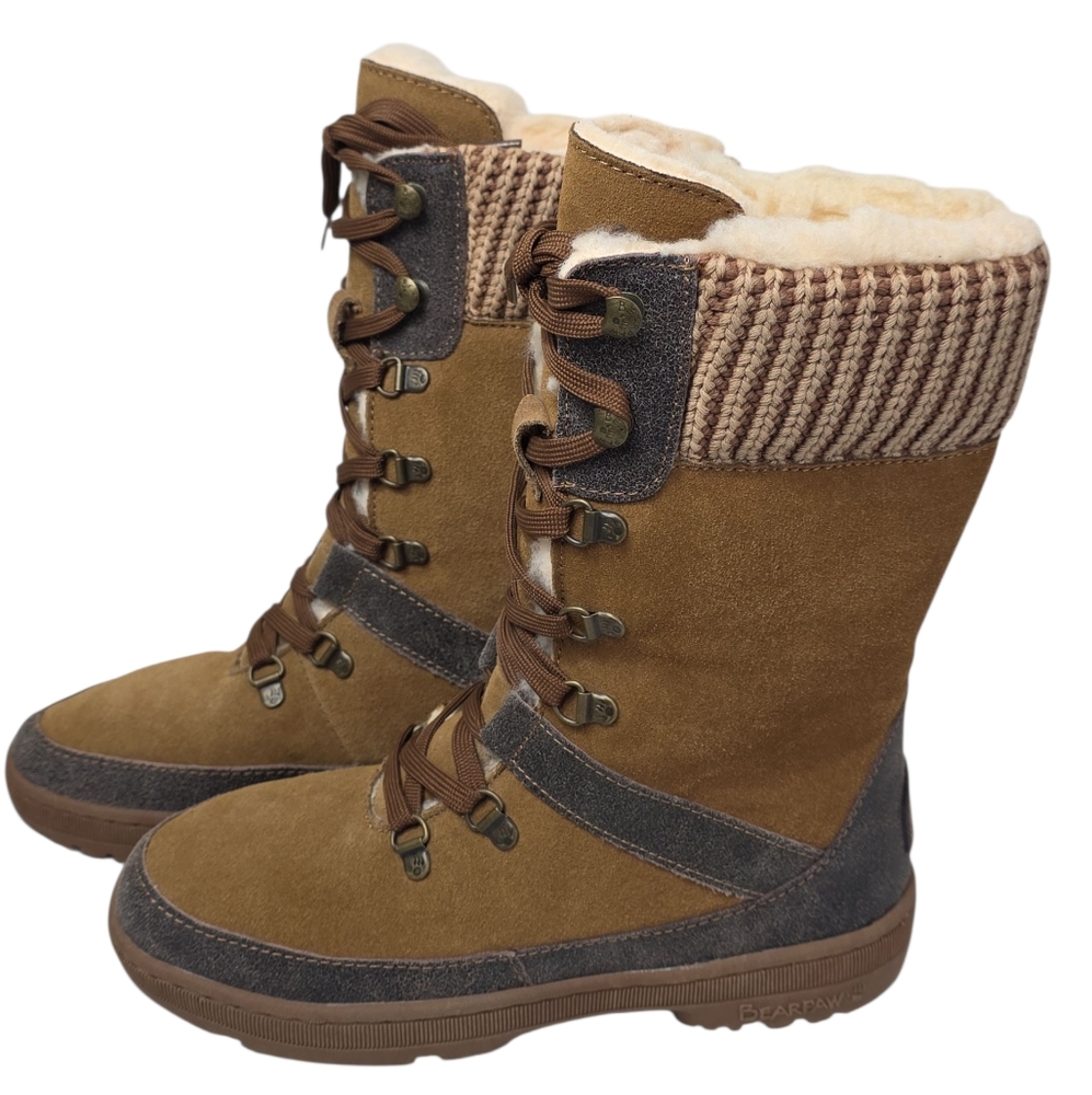 Bearpaw Lace Up Winter Boots